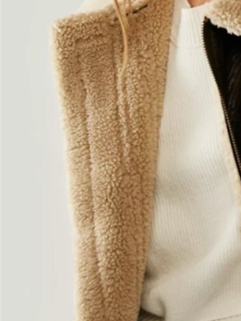 NWT Free People Bad Habits Cozy Vest Medium - Picture 14 of 15